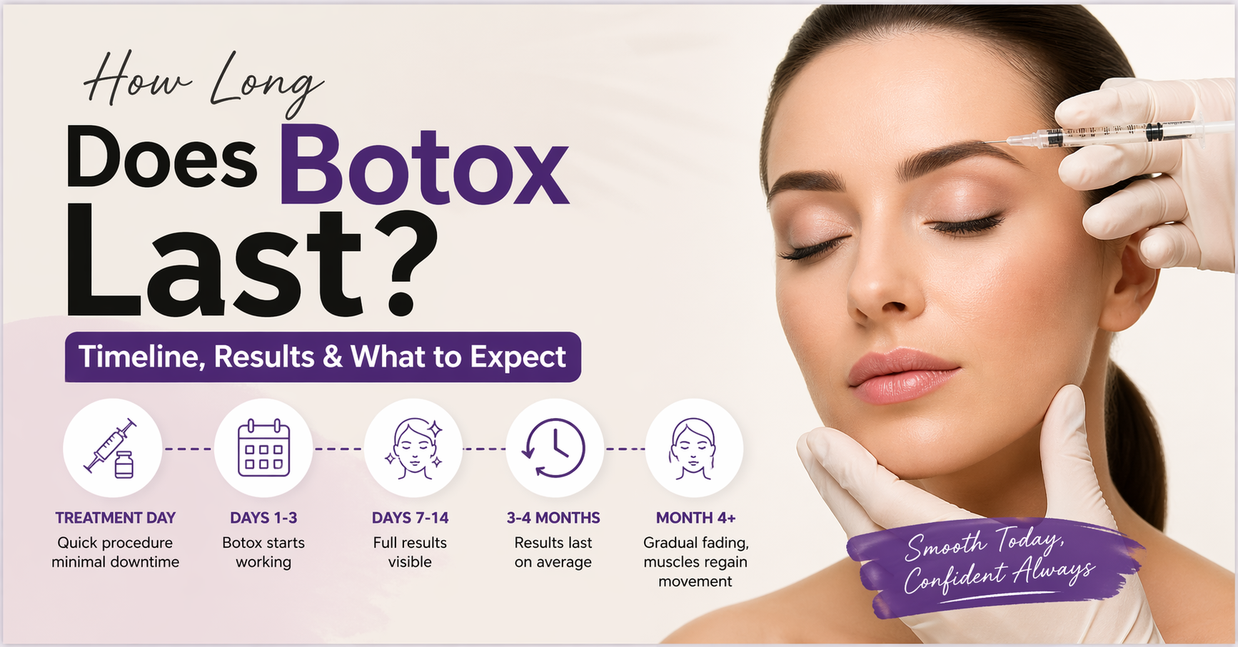 How Long Does Botox Last? Timeline, Results & What to Expect