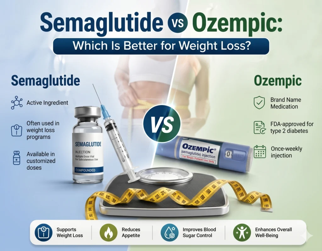 semaglutide vs ozempic