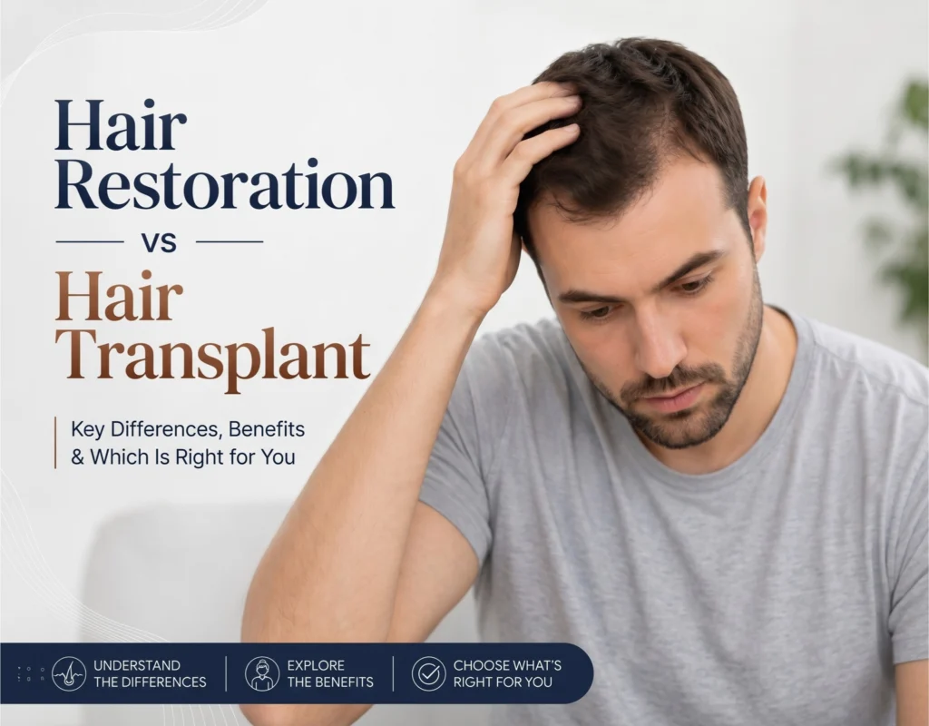 Hair Restoration vs Hair Transplant