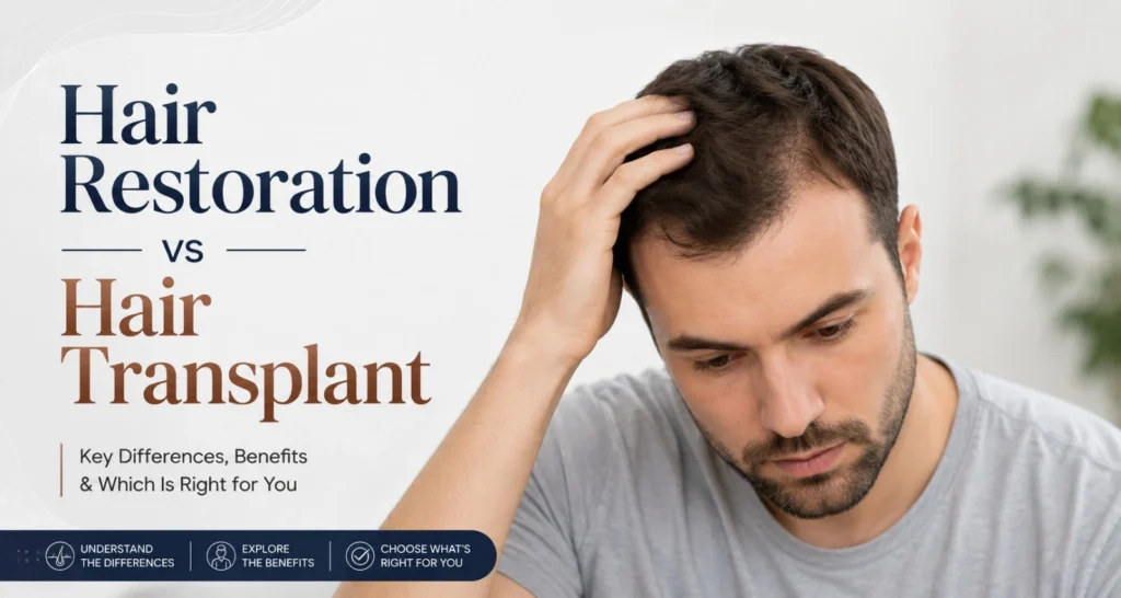 Hair Restoration vs Hair Transplant