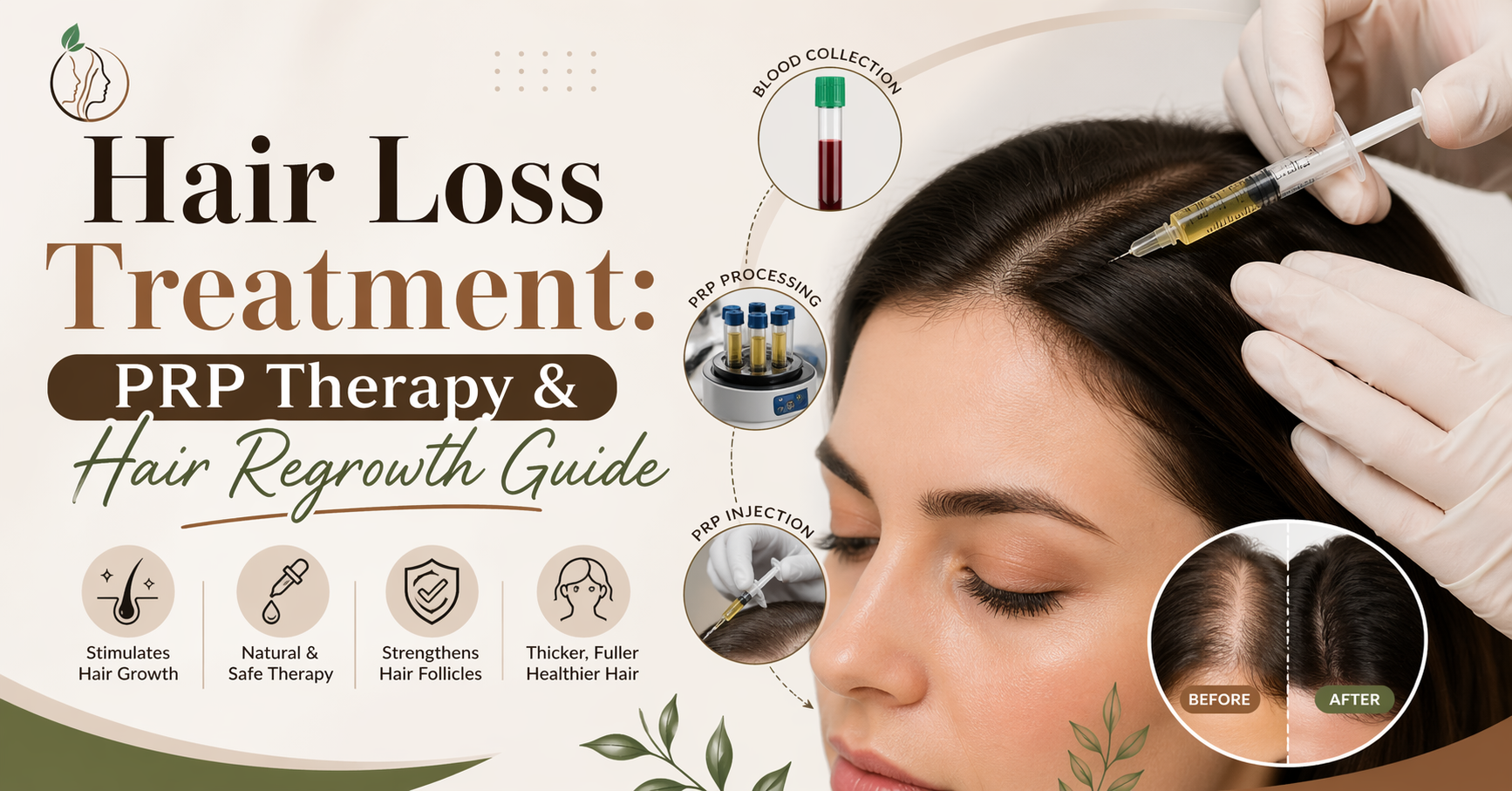 Hair Loss Treatment: PRP Therapy & Hair Regrowth Guide